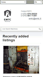 Mobile Screenshot of emtc.lt